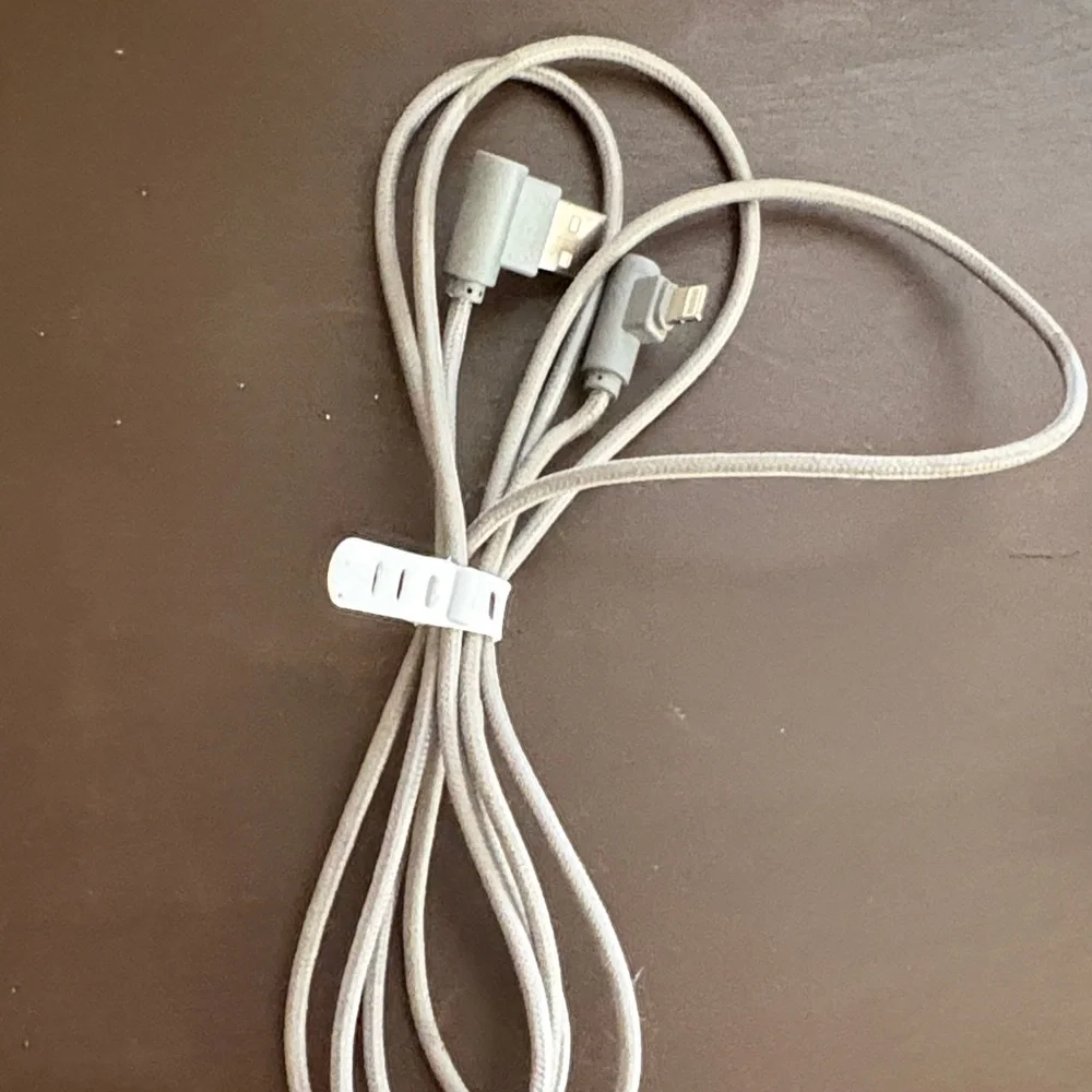 4 USB Charging Cable Set - Black, Gray, Silver